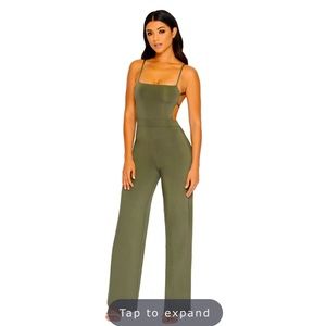 Oh Polly Olive Jumpsuit